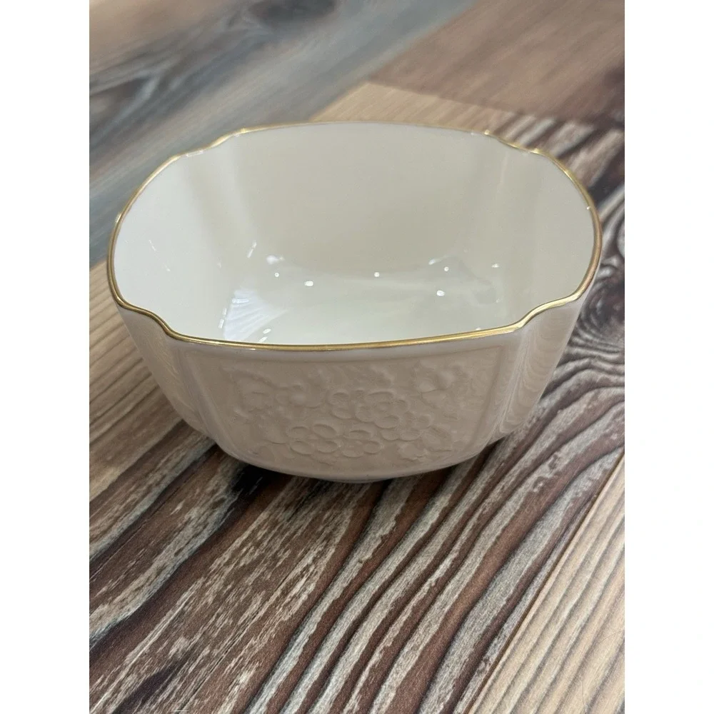 LENOX Ivory Floral 4 5/8